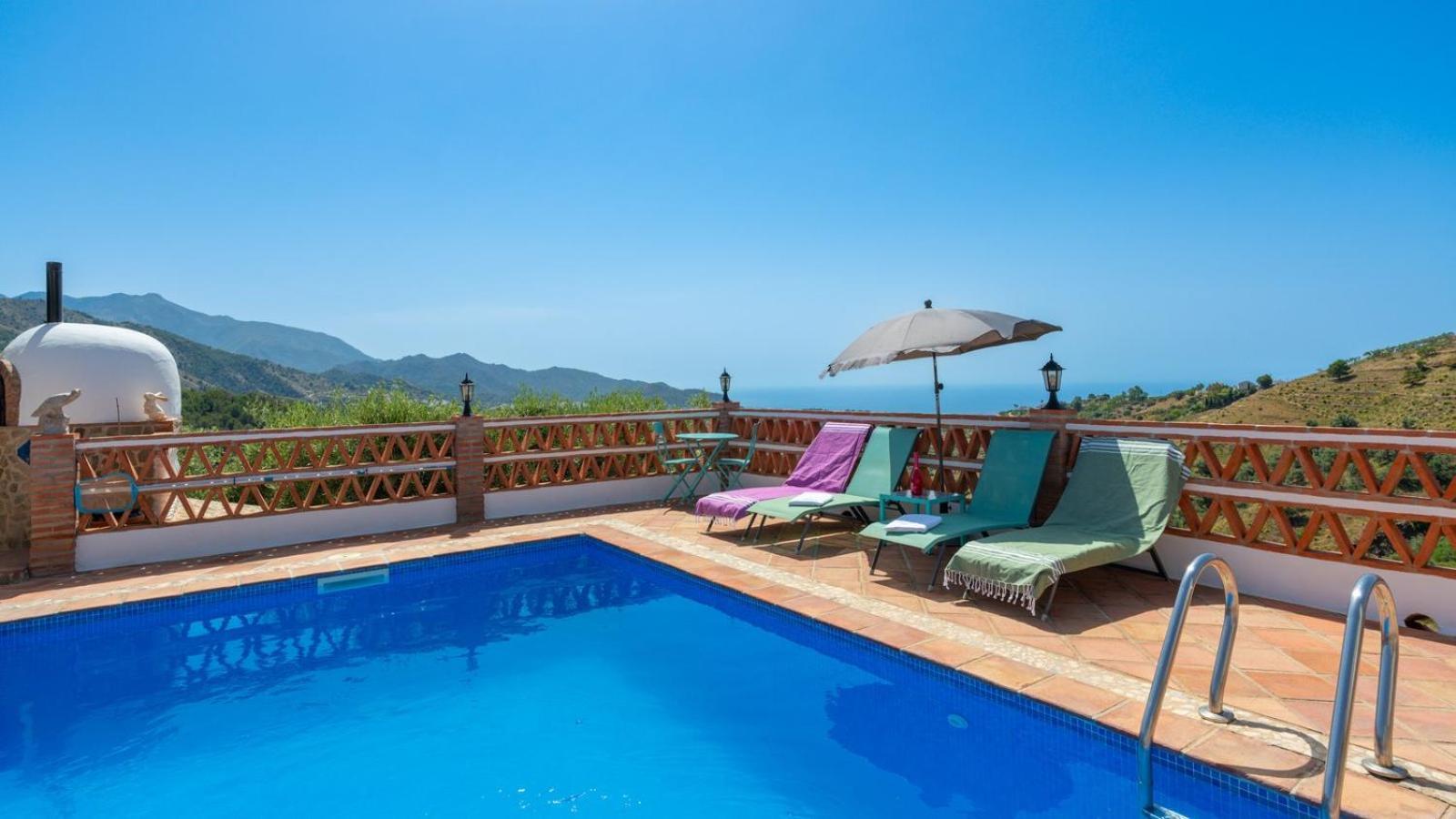 Cortijo El Mirador Frigiliana By Ruralidays Villa Exterior photo